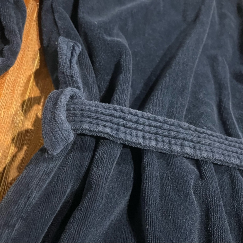 Knights Bridge Men’s Blue Robe - Picture 3 of 6